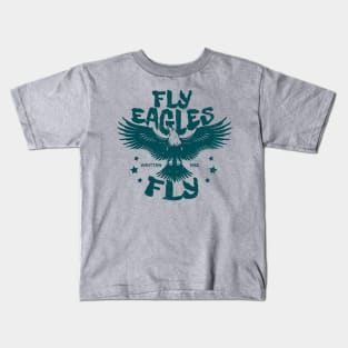 Fly Eagles Fly - vintage Kids T-Shirt